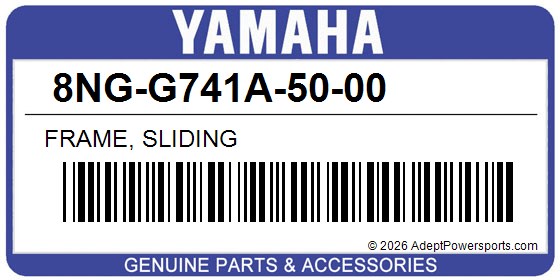 Yamaha 8NG-G741A-50-00 Frame, Sliding