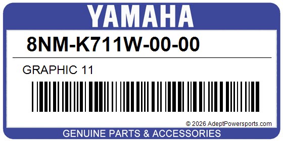 Yamaha 8NM-K711W-00-00 Graphic 11