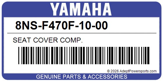 Yamaha 8NS-F470F-10-00 Seat Cover Comp.