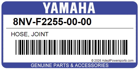 Yamaha 8NV-F2255-00-00 Hose, Joint