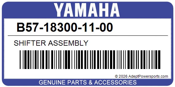 Yamaha B57-18300-11-00 Shifter Assembly