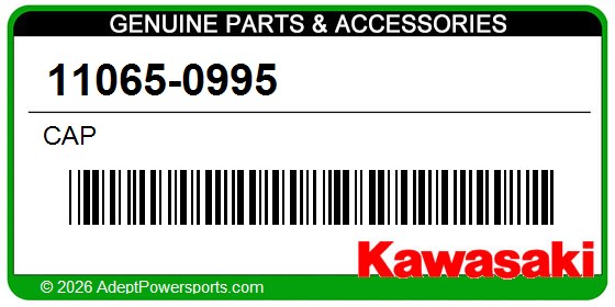 Kawasaki 11065-0995 Cap