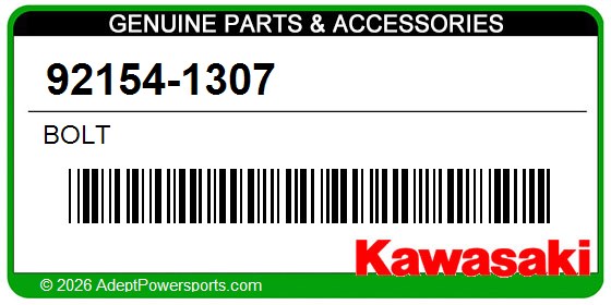 Kawasaki 92154-1307 Bolt