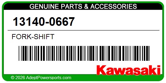 Kawasaki 13140-0667 Fork-Shift