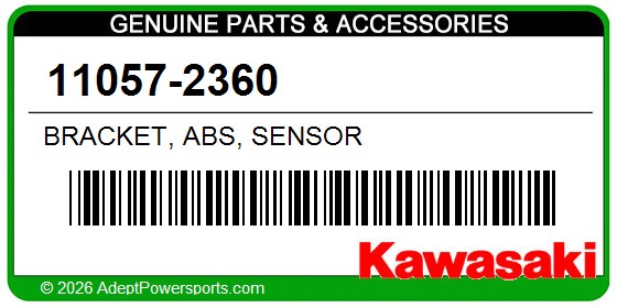 Kawasaki 11057-2360 Bracket, Abs, Sensor