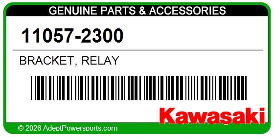 Kawasaki 11057-2300 Bracket, Relay