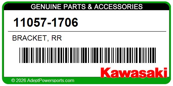 Kawasaki 11057-1706 Bracket, Rr