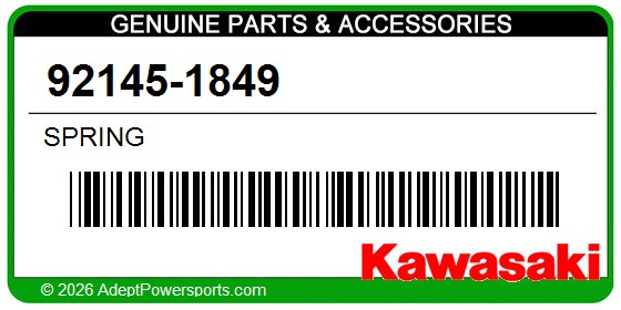 Kawasaki 92145-1849 Spring