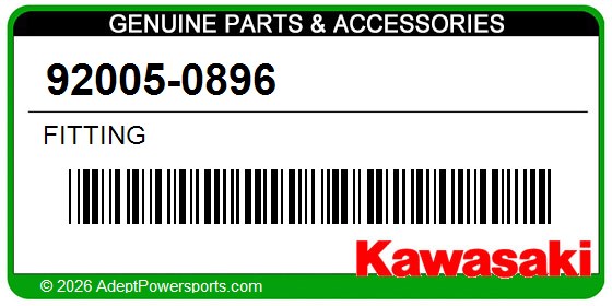 Kawasaki 92005-0896 Fitting