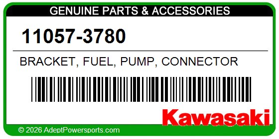 Kawasaki 11057-3780 Bracket, Fuel, Pump, Connector
