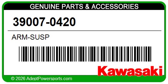 Kawasaki 39007-0420 Arm-Susp