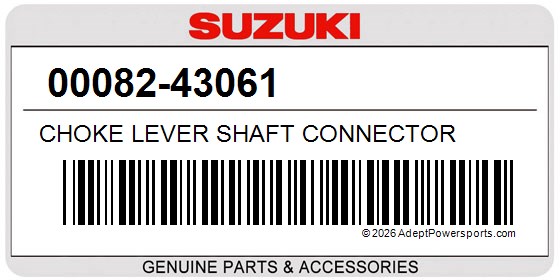 Suzuki 00082-43061 Choke Lever Shaft Connector