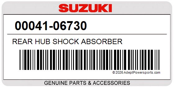 Suzuki 00041-06730 Rear Hub Shock Absorber