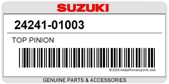 Suzuki 24241-01003 Top Pinion
