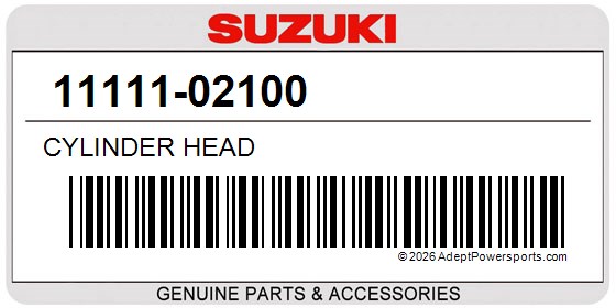 Suzuki 11111-02100 Cylinder Head