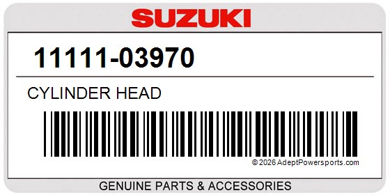 Suzuki 11111-03970 Cylinder Head