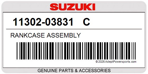 Suzuki 11302-03831   C Rankcase Assembly
