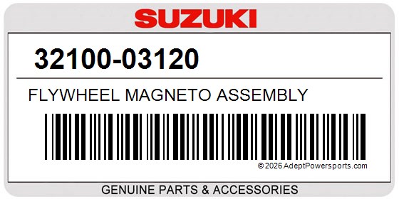 Suzuki 32100-03120 Flywheel Magneto Assembly