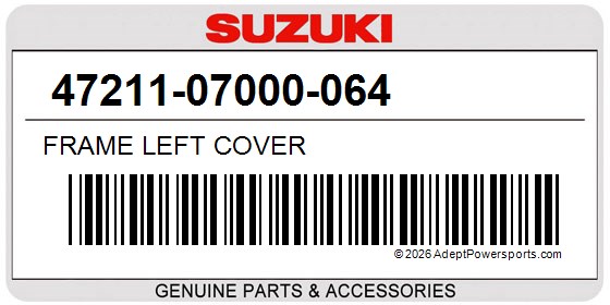 Suzuki 47211-07000-064 Frame Left Cover