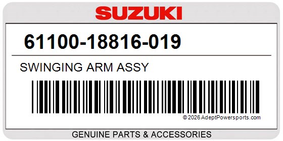 Suzuki 61100-18816-019 Swinging Arm Assy