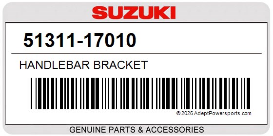 Suzuki 51311-17010 Handlebar Bracket