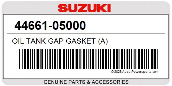 Suzuki 44661-05000 Oil Tank Gap Gasket (A)