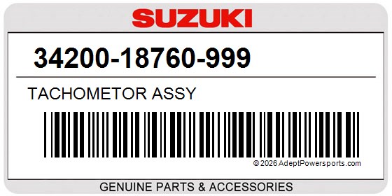 Suzuki 34200-18760-999 Tachometor Assy