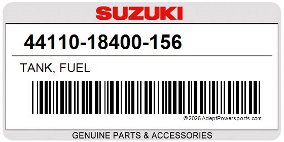 Suzuki 44110-18400-156 Tank, Fuel