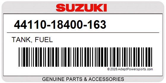 Suzuki 44110-18400-163 Tank, Fuel