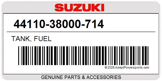 Suzuki 44110-38000-714 Tank, Fuel