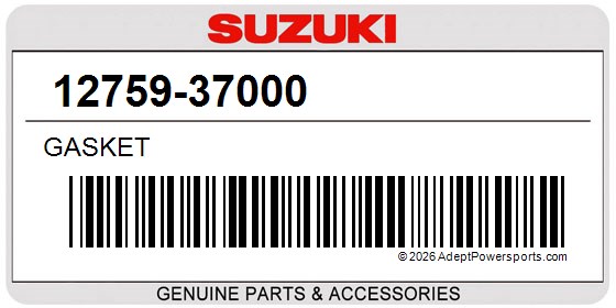Suzuki 12759-37000 Gasket