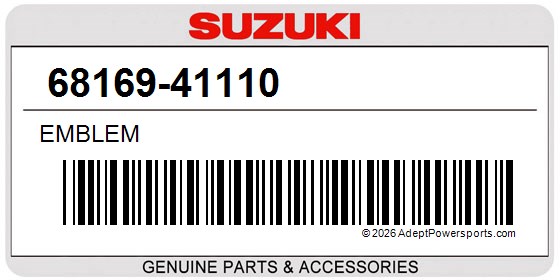 Suzuki 68169-41110 Emblem