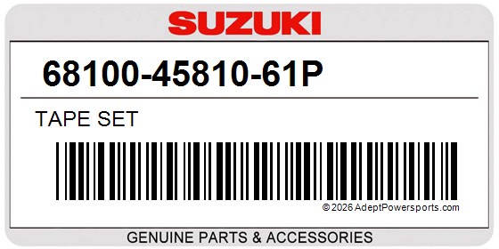 Suzuki 68100-45810-61P Tape Set