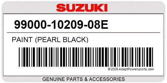 Suzuki 99000-10209-08E Paint (Pearl Black)