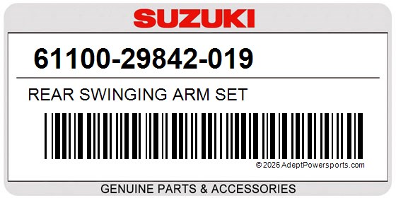 Suzuki 61100-29842-019 Rear Swinging Arm Set