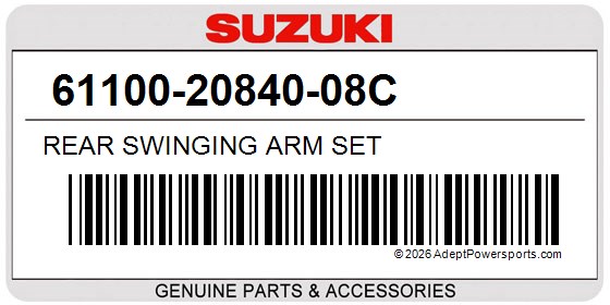 Suzuki 61100-20840-08C Rear Swinging Arm Set