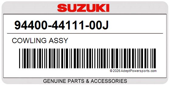 Suzuki 94400-44111-00J Cowling Assy