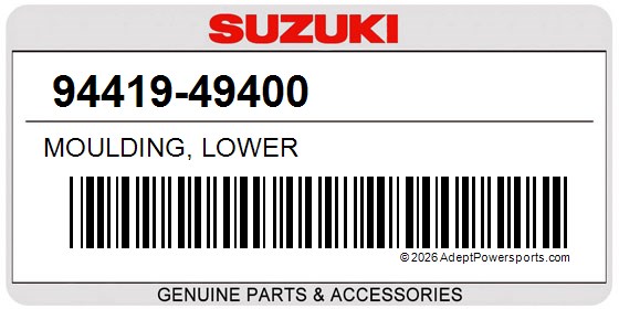 Suzuki 94419-49400 Moulding, Lower