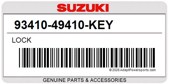 Suzuki 93410-49410-KEY Lock