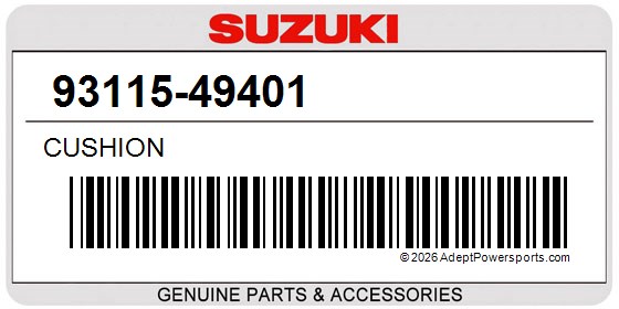 Suzuki 93115-49401 Cushion