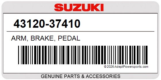 Suzuki 43120-37410 Arm, Brake, Pedal