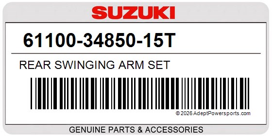 Suzuki 61100-34850-15T Rear Swinging Arm Set