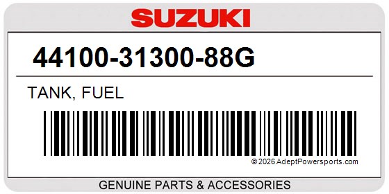 Suzuki 44100-31300-88G Tank, Fuel