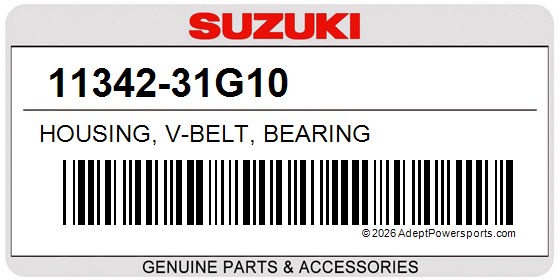 Suzuki 11342-31G10 Housing, V-Belt, Bearing