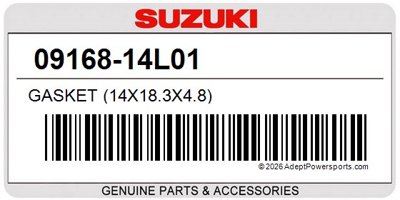 Suzuki 09168-14L01 Gasket (14X18.3X4.8)