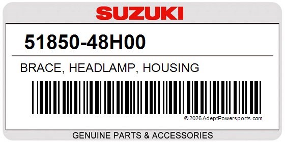 Suzuki 51850-48H00 Brace, Headlamp, Housing