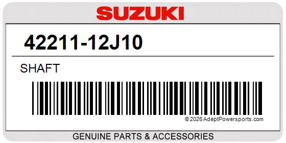 Suzuki 42211-12J10 Shaft