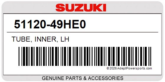 Suzuki 51120-49HE0 Tube, Inner, Lh