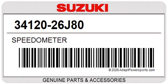 Suzuki 34120-26J80 Speedometer
