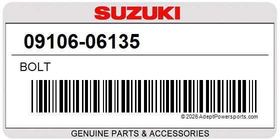 Suzuki 09106-06135 Bolt
